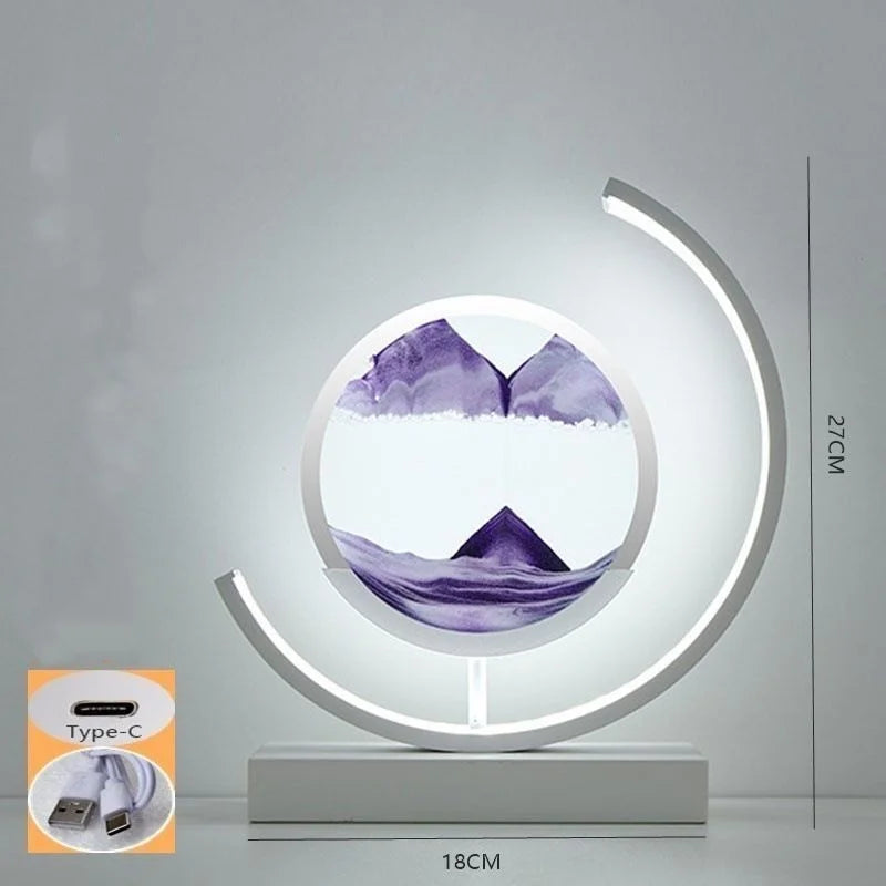 Sand Flow™️ - Bewegende kunst met LED licht