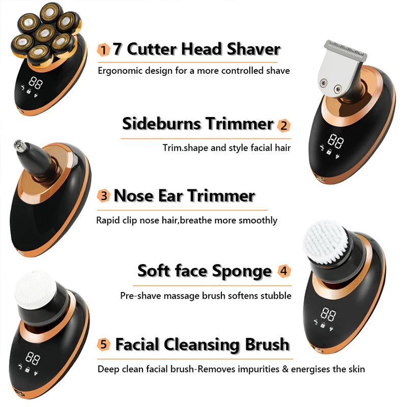 TotalShave™ - Droog en Nat - Oplaadbaar