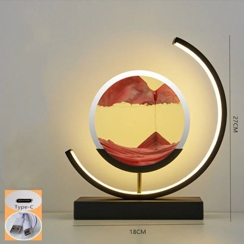 Sand Flow™️ - Bewegende kunst met LED licht