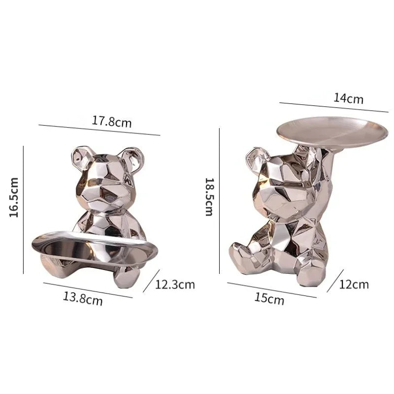 Bearly Hold It 2 - Met dienblad - Met gleuf voor spaarpot