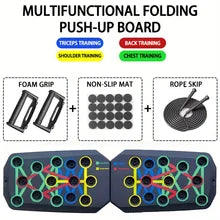 Push-up Board - Verschillende standen voor verschillende spiergroepen