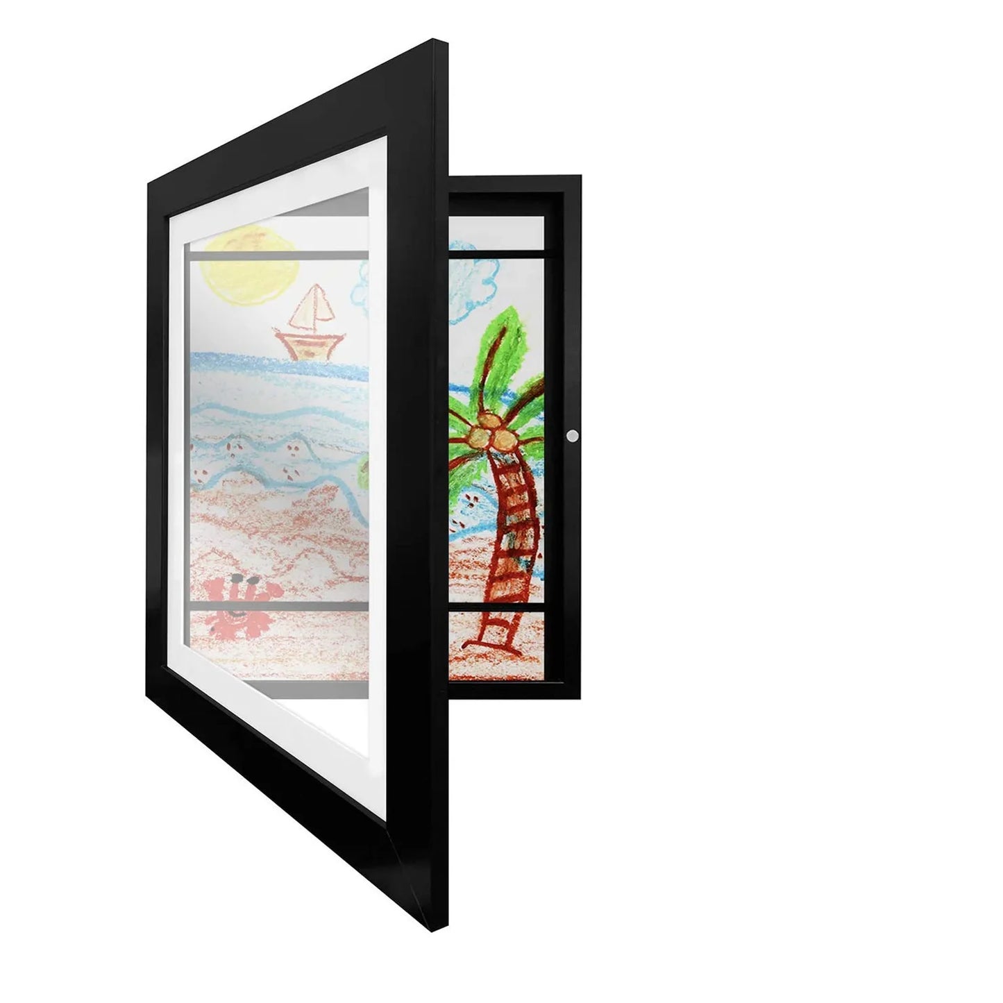 Frame It™️ - Toon de kunst van je kids - Handige opslag met elastiek - Afwisseling  - A4