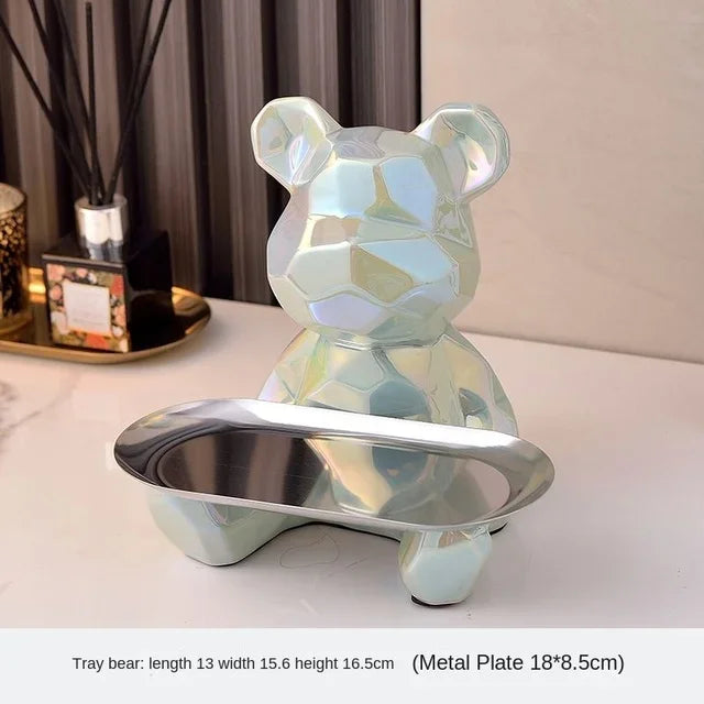 Bearly Hold It 2 - Met dienblad - Met gleuf voor spaarpot