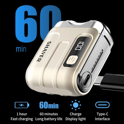 Travel Shaver™ - Compact - Lange batterijduur - USB-C opladen