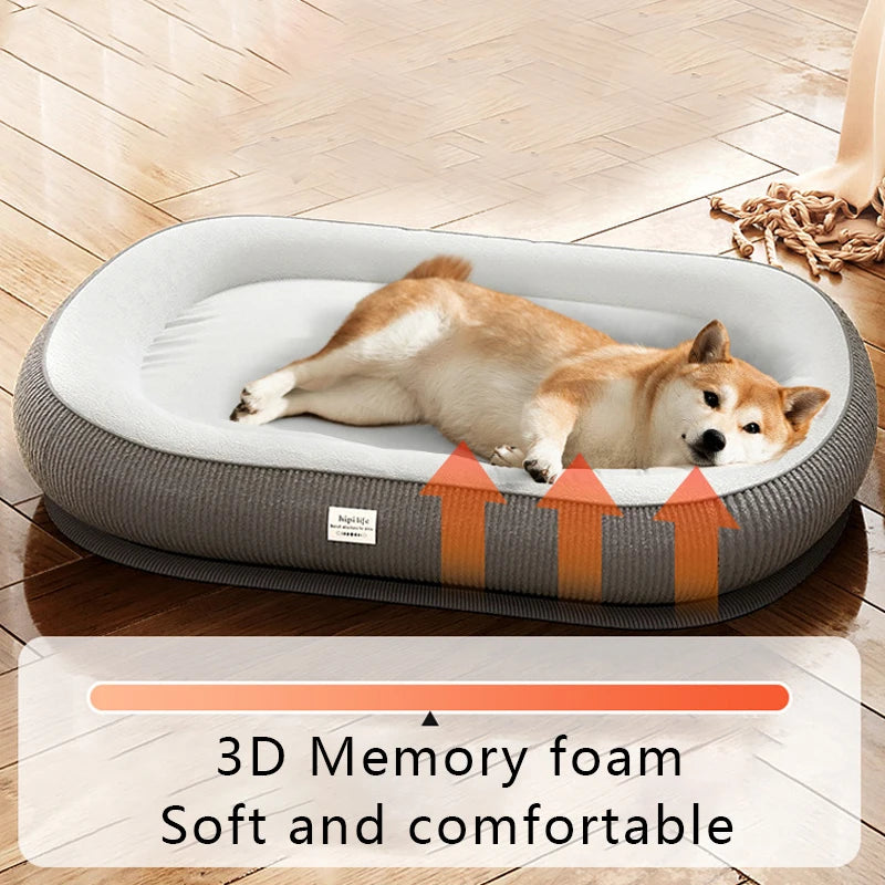 Pet Ease - Hondenbed - Kattenbed - Traagschuim - Wasbaar