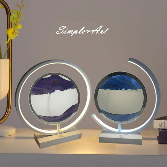 Sand Flow™️ - Bewegende kunst met LED licht