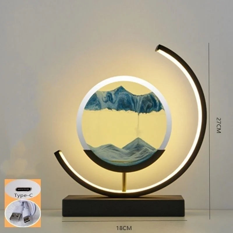 Sand Flow™️ - Bewegende kunst met LED licht