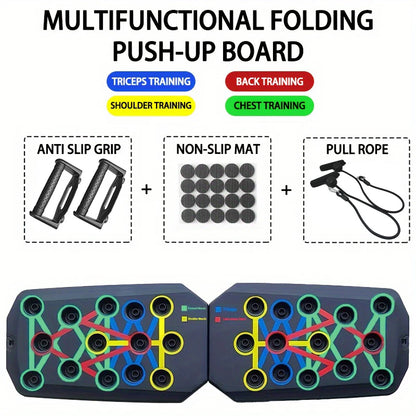 Push-up Board - Verschillende standen voor verschillende spiergroepen