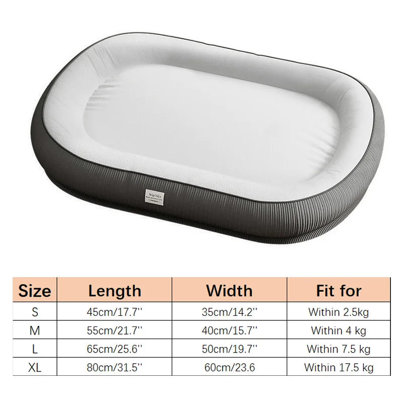 Pet Ease - Hondenbed - Kattenbed - Traagschuim - Wasbaar