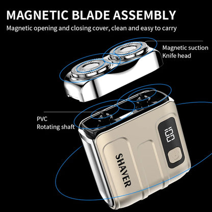 Travel Shaver™ - Compact - Lange batterijduur - USB-C opladen